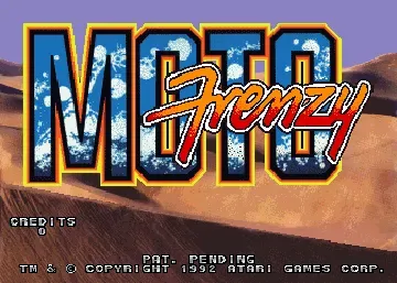 Moto Frenzy-MAME 2003